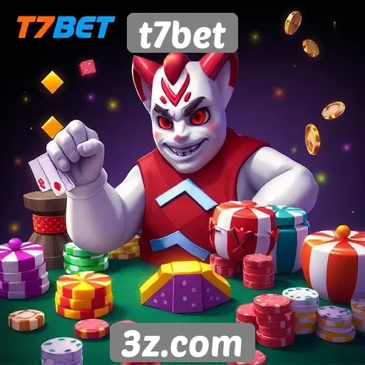 diversidade de jogos de cassino no t7bet